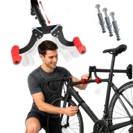 WIESZAK ŚCIENNY NA ROWER SKŁADANY STALOWY UCHWYT HAK 40KG