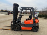 wózek widłowy TOYOTA 6FGF25 LPG Triplex 5.50m przesuw wolny skok 1997'