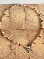 Naszyjnik Handmade Labrador pies agat