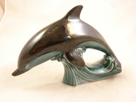 FIGURKA PORCELANOWA DELFIN 28 CM