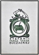 *KP* Przypkowski Tadeusz (09) [Ex libris] Stefanii Murza Tarak Buczackiej