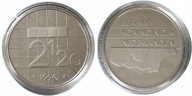 HOLANDIA 2 1/2 GULDENA 1990 PROOF / nakład 15.000 sztuk