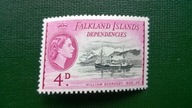 Falkland Islands Dependencies * 4d QEII kolonie angielskie brytyjskie