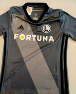 Koszulka piłkarska dziecięca 9-10 lat LEGIA Adidas szara S