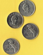 Zambia 10 Ngwee 1987 r.