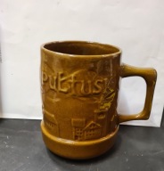 Kufel z kamionki Pułtusk prl