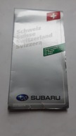Mapa samochodowa SCHWEIS SZWAJCARIA wydana przez Subaru (2006/2007)