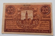 banknot 20 marek 1919