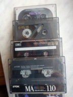 TDK MA 110 , 4 METALOWE KASETY Z FOTKI , RAZ NAGRANE , OKLADKI BEZ OPISOW