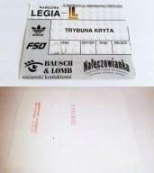 bilet LEGIA Warszawa - POGOŃ Szczecin 29.04.1995