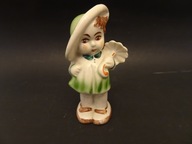 Steatyt Katowice, Buksowicz, figurka dziewczynka z parasolką, Prl