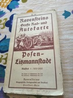 Litzmannstadt Posen Glogau Namslau Kempen Pabianice Turek wojskowa mapa
