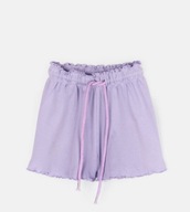 Bawełniane fioletowe szorty / krótkie spodenki dla dziewczynki – 110 5 lat