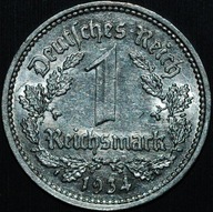 1 Marka 1934 G - Niemcy - III Rzesza - piękny egzemplarz