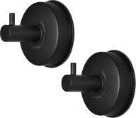 2x WIESZAK HACZYK NA PRZYSSAWKĘ ZE STALI NIERDZEWNEJ MOCNY 2 SZTUKI