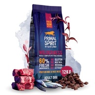Primal Spirit karma SUCHA dla psów WIEPRZOWINA KURCZAK 60% mięsa 12 kg