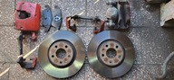 TARCZE HAMULCOWE PRZÓD ZACISKI KLOCKI AUDI A6 C7 A7 A4 B8 A5 8T 320mm