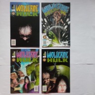 Wolverine Hulk część 1-4 komplet Sam Kieth