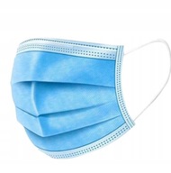 MASKA MASECZKA OCHRONNA NA TWARZ 3W 50 SZT - OKAZJA WYPRZEDAŻ