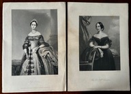 Dwa staloryty, Panna Bellew i Pani Craven 1848 rok - angielskie damy
