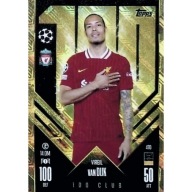 TOPPS MATCH ATTAX 2024-2025 100 CLUB VAN DIJK