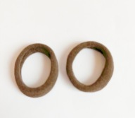 Gumki frotki brązowe