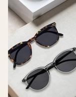 OPULIZE Jet Sun Reader Stylowe Designerskie Okulary Odporne Na Zarysowania