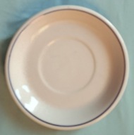 Talerzyk deserowy Włocławek stołówka, bar PRL