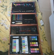 Zestaw artystyczny w walizce, dla dzieci 175 elementów