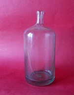 Butelka szkło ----- wysokość - ok 24cm