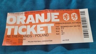 Bilet Holandia - Polska dwa zgięcia