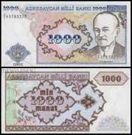 BNB - AZERBEJDŻAN 1000 Manat 1993 A/1 43783371 # P20a # UNC