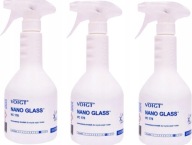 Voigt NANO GLASS płyn do mycia szyb i luster 0,6 l x 3 sztuki