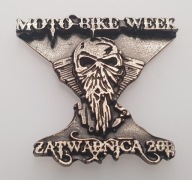 Znaczek, odznaka, blacha zlotowa, motocyklowa No.1010