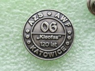 Oryg Odznaka - AZS AWF - 06 "KLEOFAS"- KATOWICE - 120 LAT - KLUB BOKSERSKI
