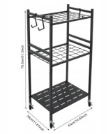 Organizer na narzędzia regał Metalowy Stojak Szopa Garaż Przechowywanie