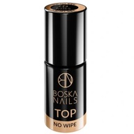 Boska Nails top hybrydowy bezbarwny wysoki połysk 6ml No Wipe