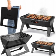 GRILL BIWAKOWY TURYSTYCZNY OGRODOWY PRZENOŚNY SKŁADANY WĘGLOWY WALIZKA