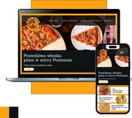 Strona Internetowa, Wizytówka WWW, One Page + domena + hosting + SSL