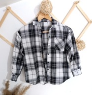 NOWA koszula flanelowa scandi style 122cm 7 lat