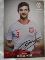 Karta Klubowa Polska Bartosz Berszyński PZPN Reprezentacja