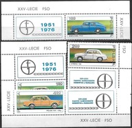 PL 1973 Fi 2320-23 ** 25-lecie FSO w Warszawie. Jak skanie. Stan BDB.