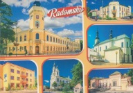 RADOMSKO - RATUSZ - UL. PIŁSUDSKIEGO - KOŚCIÓŁ - SZKOŁA - BIBLIOTEKA