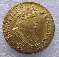 Moneta kolekcjonerska Austria Dukat Ferdynand III Habsburg 1647 replika