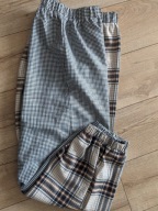Spodnie damskie 46 luźne boho kratka 3XL lużne pas104