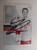 Karta topps autograf Polska Jakub Kamiński PZPN 2024