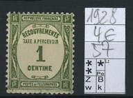 Francja, 1928, Mi 57*.