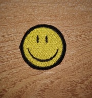 Emotka termo naszywka naprasowanka łata haft