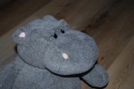 pluszak maskotka super hipcio hipopotam AllToys