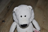 pluszak maskotka Miś niedźwiadek polarny z kapturem NICI 28 cm